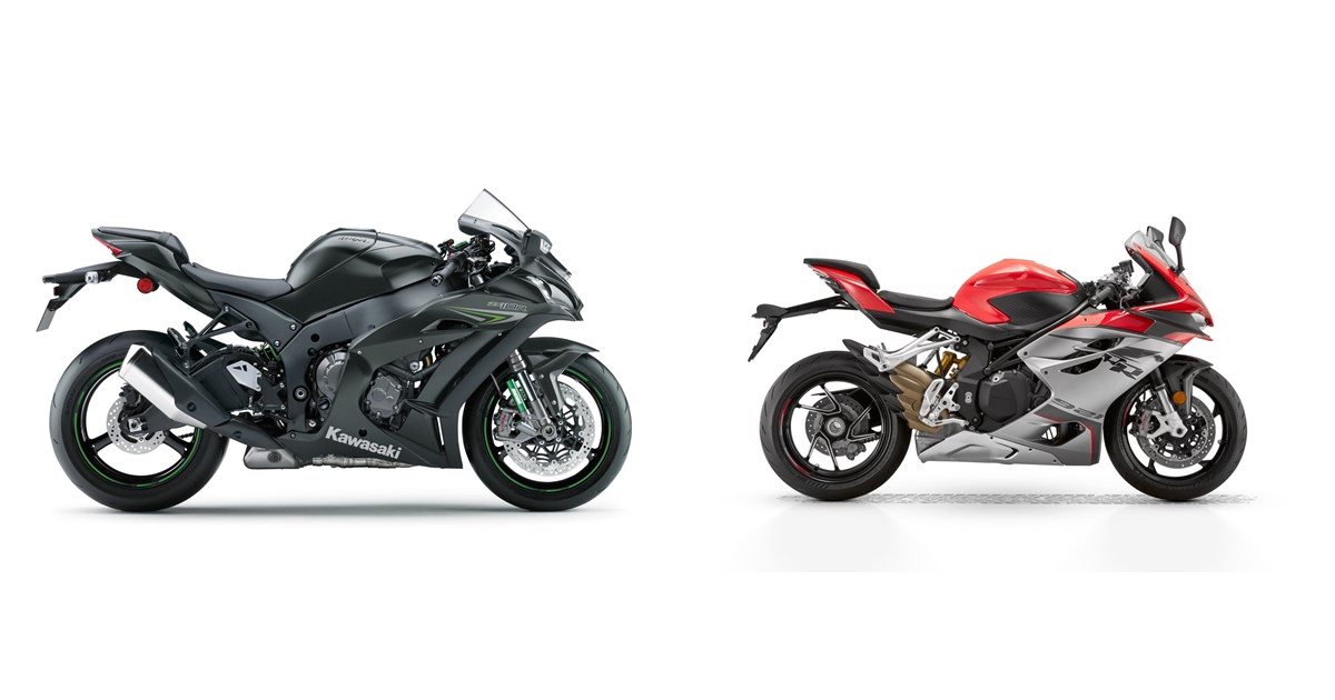 Kawasaki Ninja ZX-10R 2017 vs QJ Motor SRK 921 RR 2025