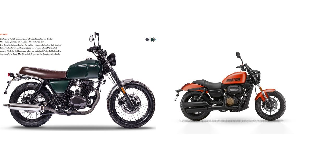 Motorrad Vergleich Brixton Cromwell 125 2020 Vs QJ Motor SRV12 2025 motorrad-vergleich-brixton-cromwell-125-2020-vs-qj-motor-srv12-2025