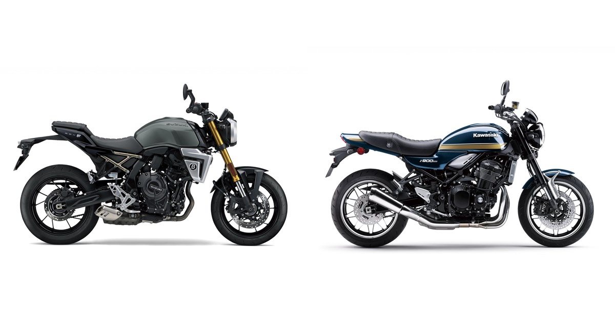 Suzuki GSX-8T 2025 vs Kawasaki Z900 RS 2023