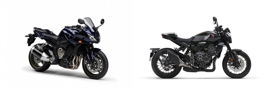 Motorrad Vergleich Yamaha FZ1 Fazer 2010 vs. Honda CB1000R Black ...