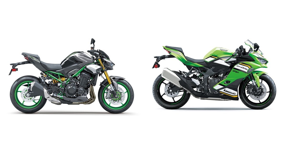 Kawasaki Z900 SE 2025 vs Kawasaki Ninja ZX-4RR 2025