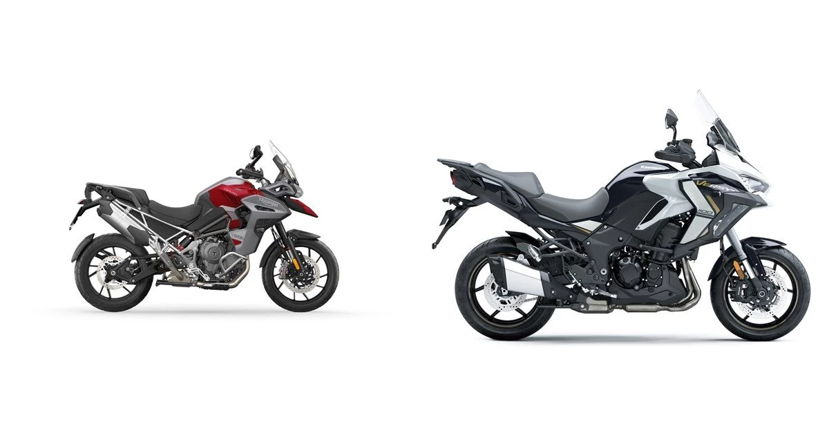 Triumph Tiger 1200 GT Explorer 2025 vs Kawasaki Versys 1100 SE 2025