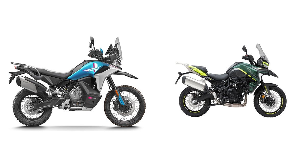 リーフィアVS ter Motorrad Vergleich CFMOTO 800MT-X 2025 vs. Benelli TRK 702 X 2025