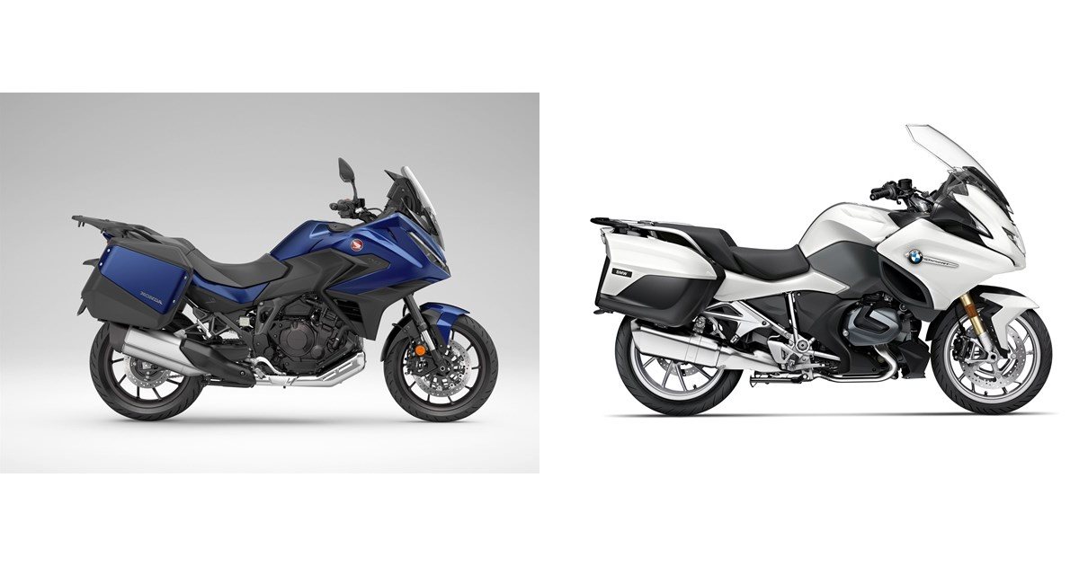 Motorrad Vergleich Honda NT1100 2025 vs. BMW R 1250 RT 2021