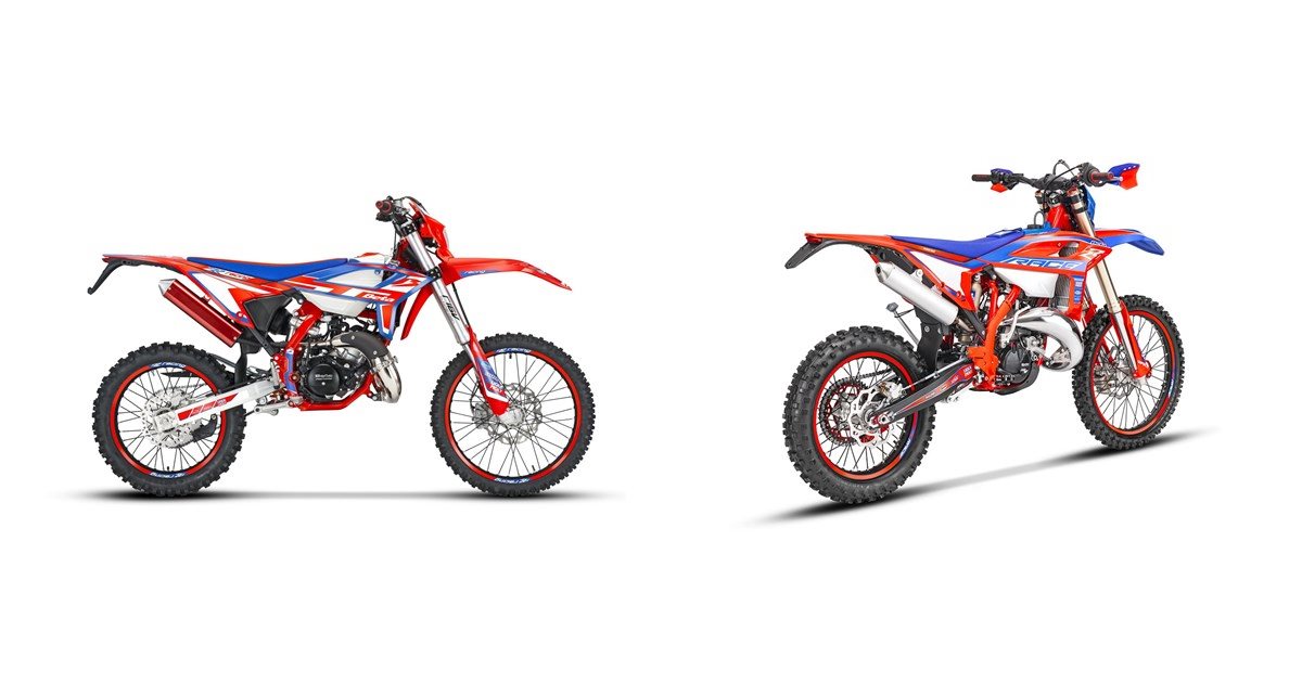 Motorrad Vergleich Beta RR 50 Racing 2023 vs. Beta RR Race 2T 125 2025