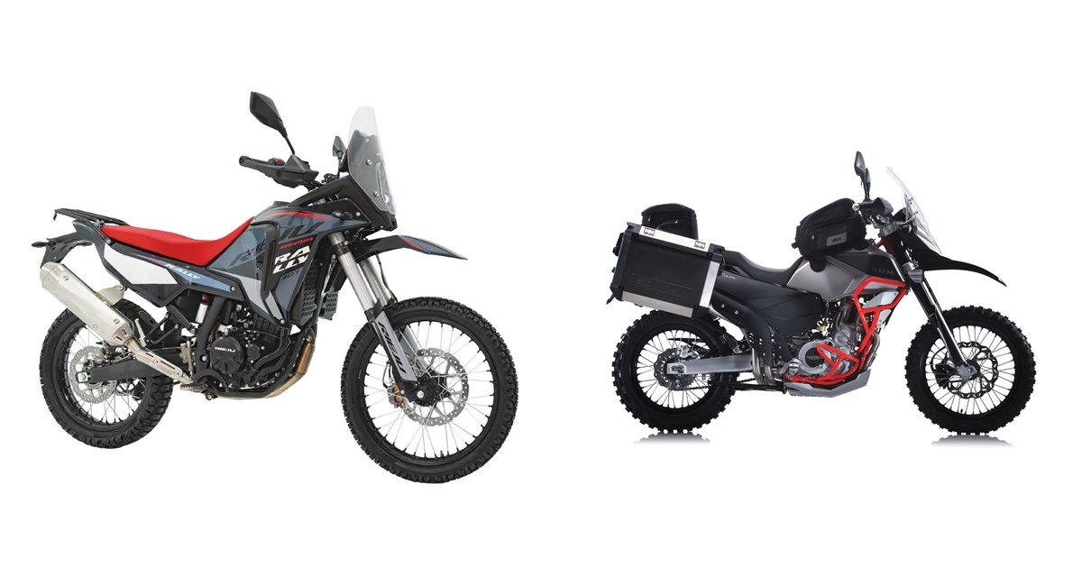Confronto tra moto Rieju Aventura Rally 307 2025 VS. SWM Super Dual 650 ...
