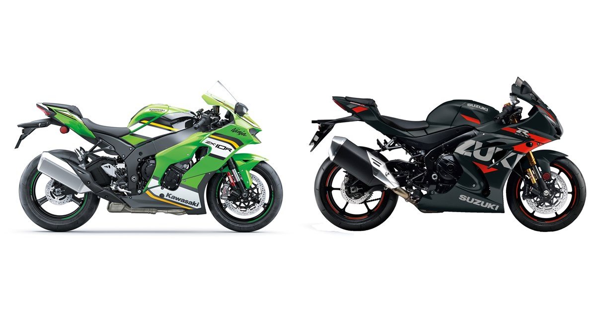 Kawasaki Ninja ZX-10R 2025 vs Suzuki GSX-R 1000 2021