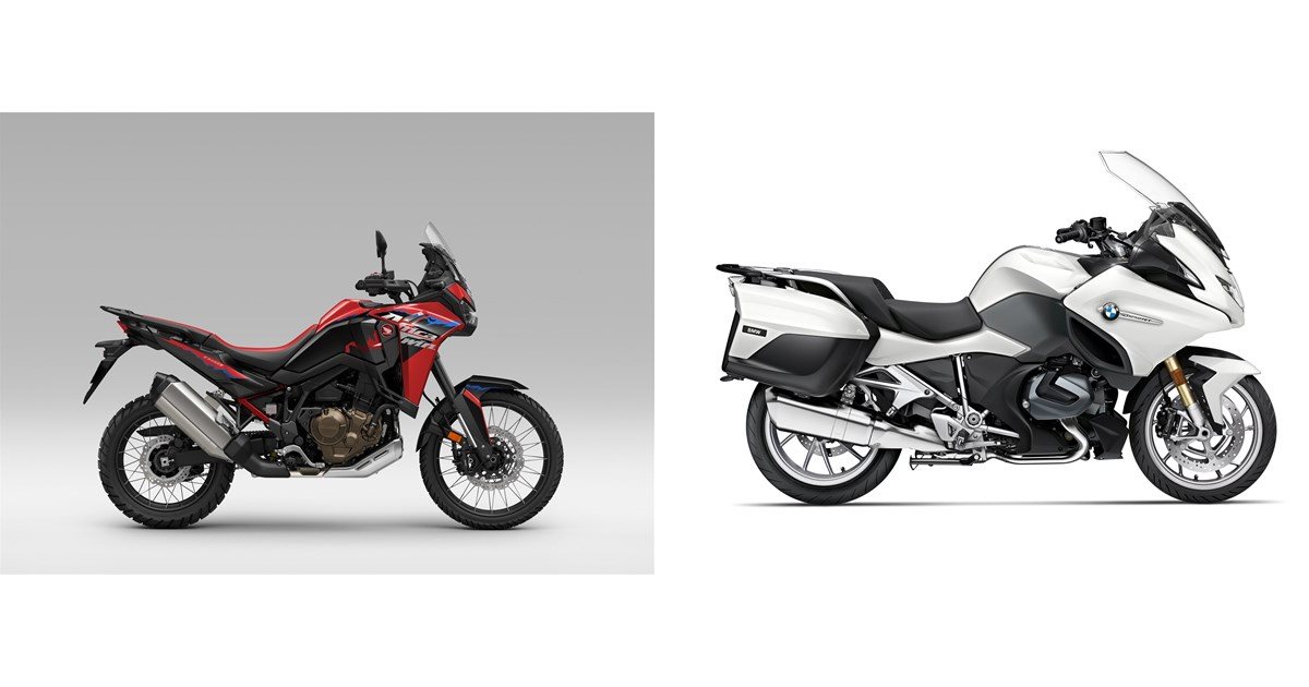 Honda CRF1100L Africa Twin 2025 vs BMW R 1250 RT 2021
