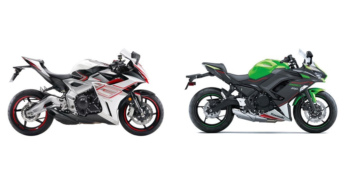 なすび様 Zontes 703-RR 2025 vs Kawasaki Ninja 650 2021