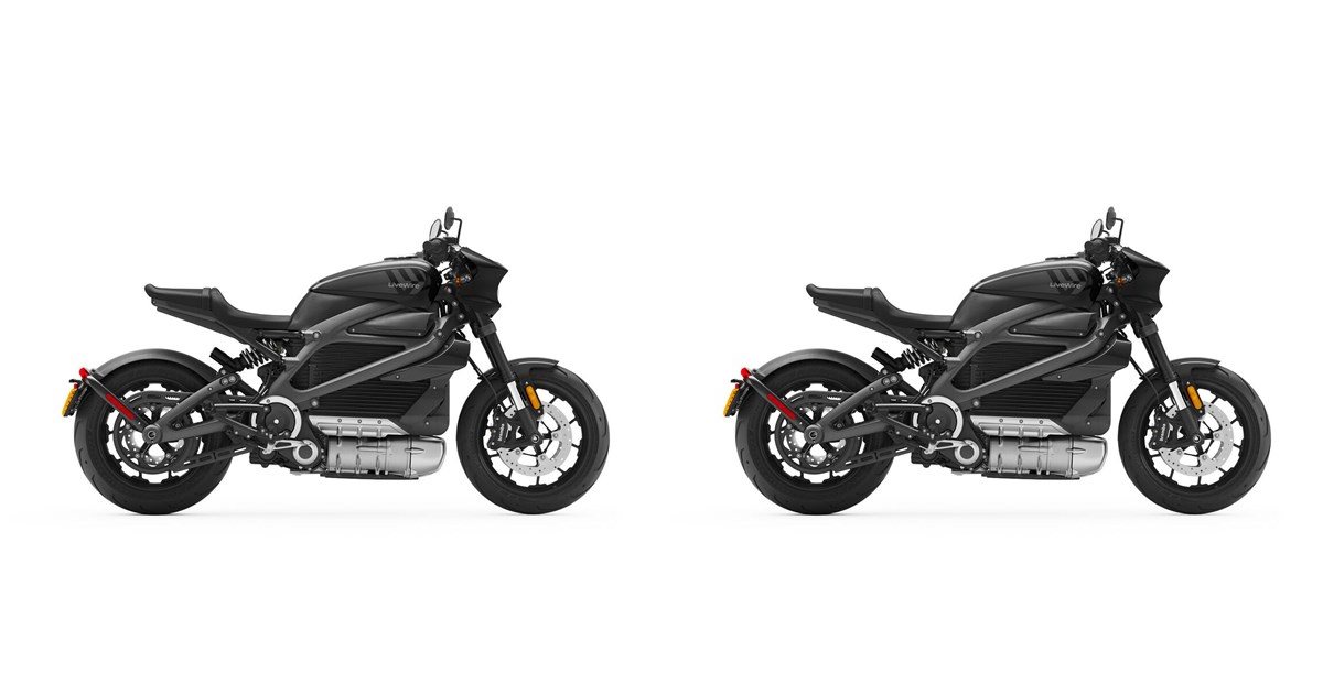 Curated visual reference: Visual Reference: Comparaison Des Motos Livewire One 2024 Vs Livewire One 2023