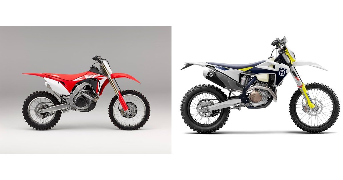 Honda CRF 450 RX 2018 vs Husqvarna FE 501 2021