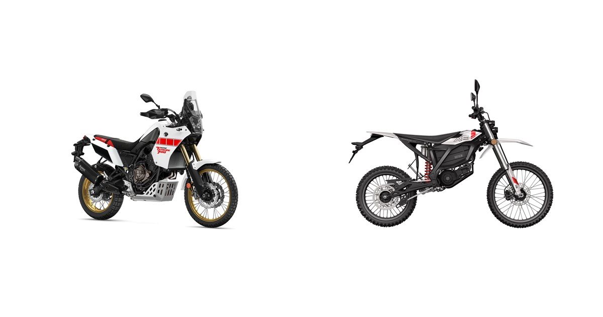 Xe Rally Motorrad Vergleich Yamaha Tenere 700 Rally Edition 2022 vs. Zero XE 2025