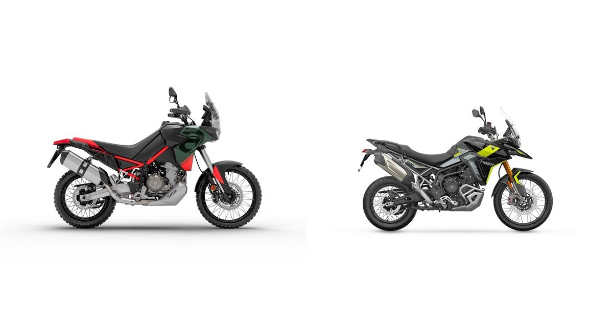 Aprilia Tuareg 660 2025 vs Triumph Tiger 900 Rally Pro 2025