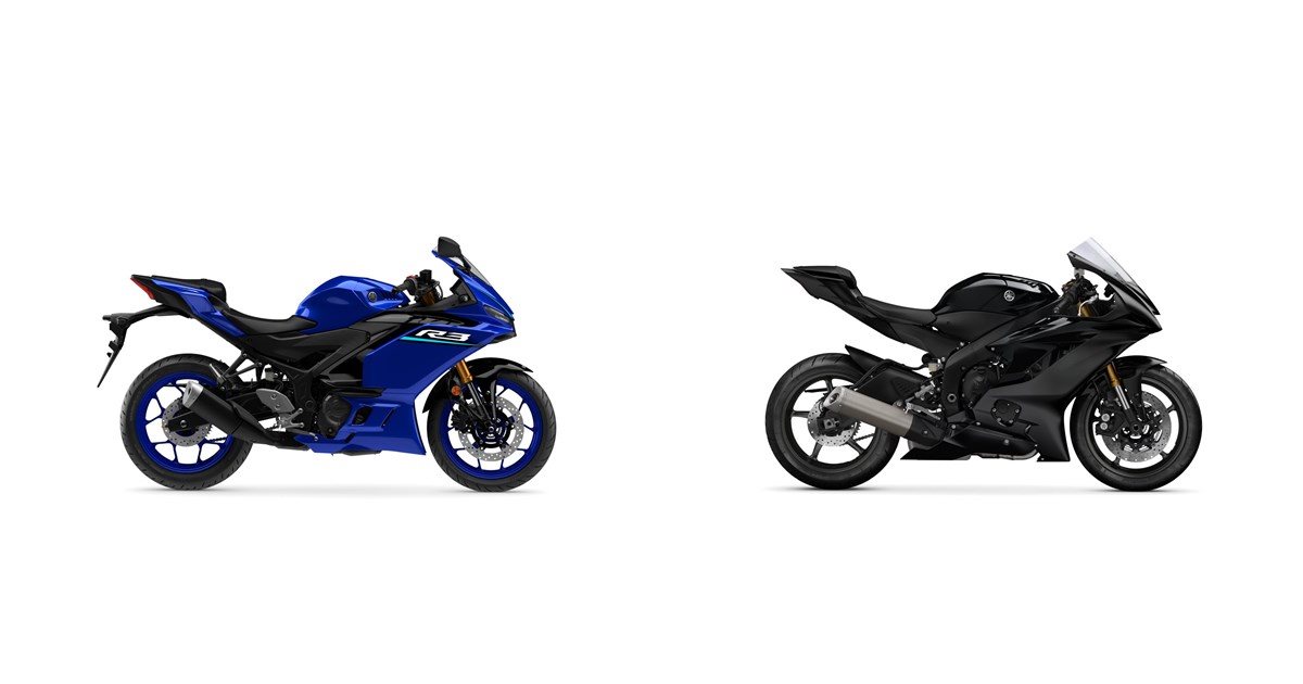 Yamaha R3 2026 vs Yamaha R6 RACE 2026