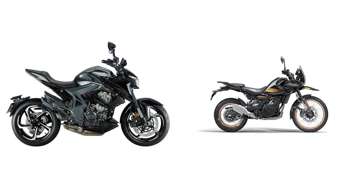 450 Rse Vs R1 Motorrad Vergleich Zontes 310 R1 2024 vs. Royal Enfield Himalayan 450 2026