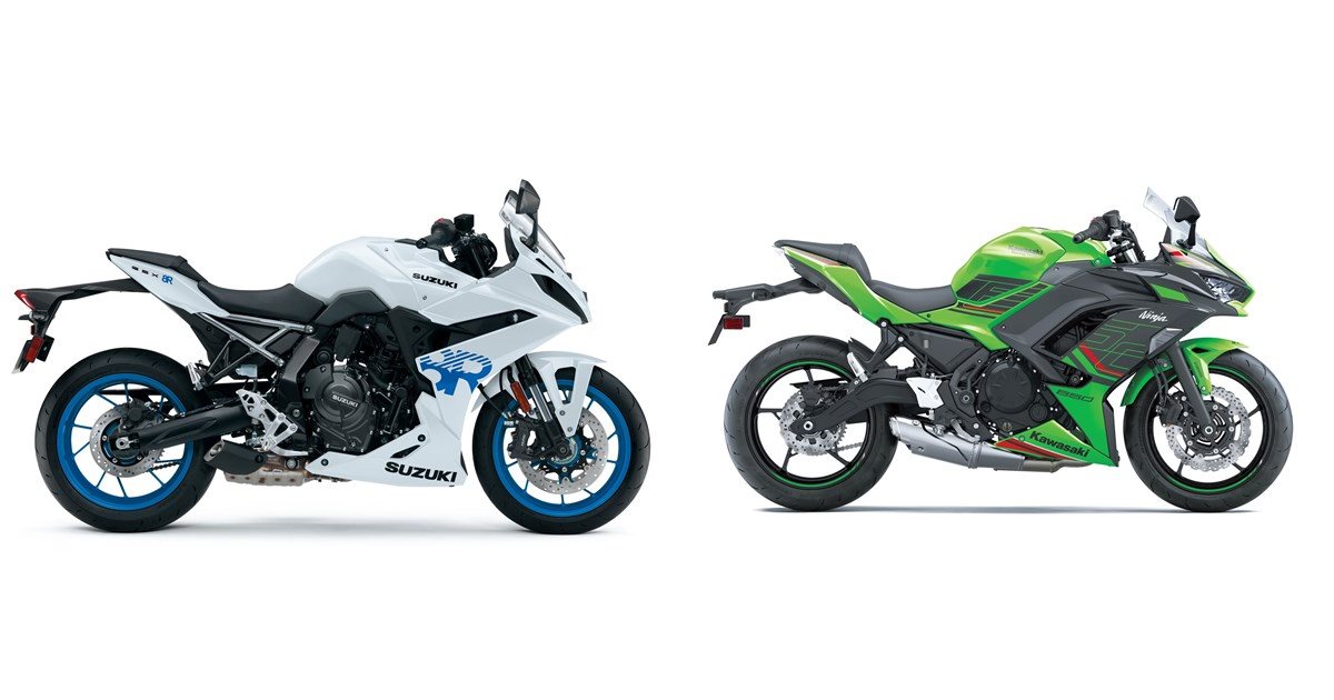 Suzuki GSX-8R 2026 vs Kawasaki Ninja 650 2024