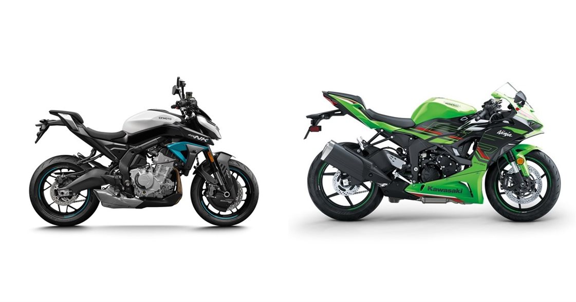 CFMOTO 675NK 2026 vs Kawasaki Ninja ZX-6R 2024