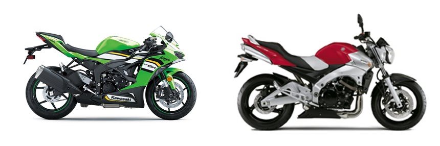 Kawasaki Ninja ZX-6R 2025 vs Suzuki GSR 600 2006