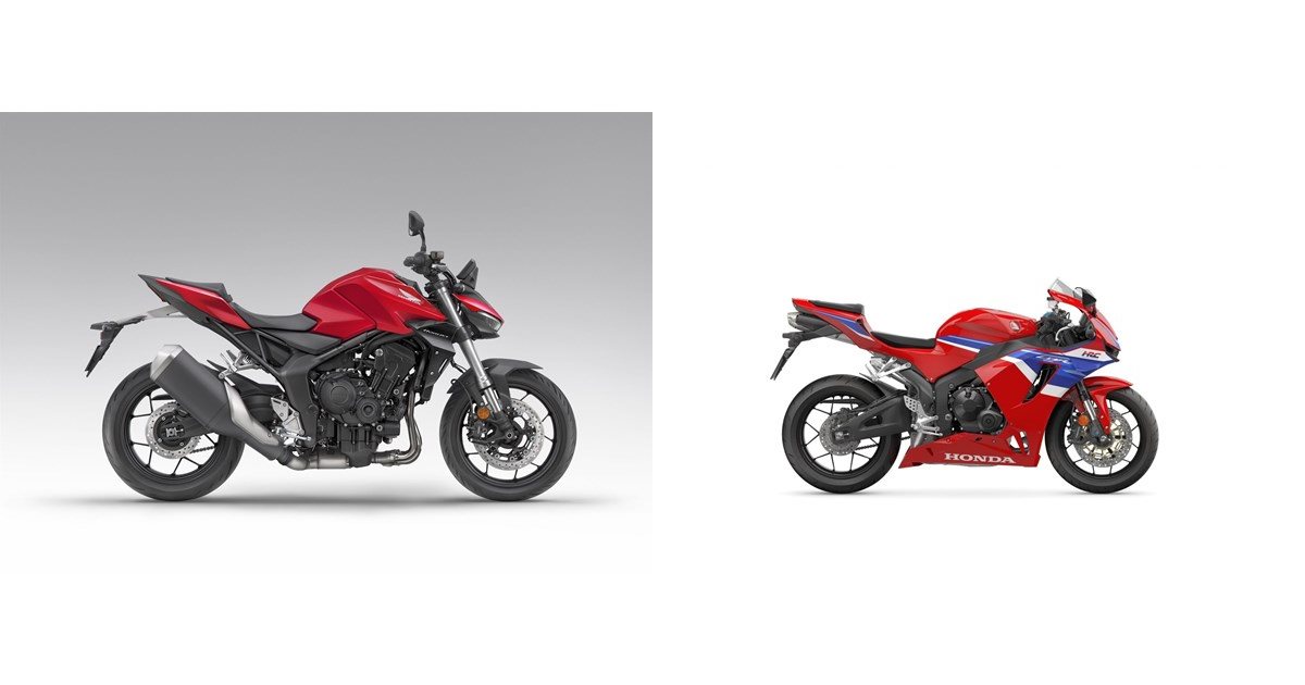 Honda CB1000 Hornet 2026 vs Honda CBR600RR 2026
