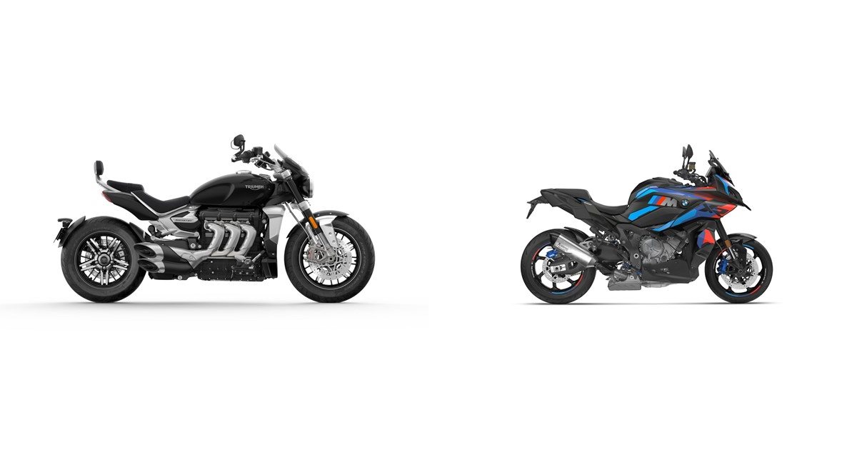 Triumph Rocket 3 GT 2021 vs BMW M 1000 XR 2026