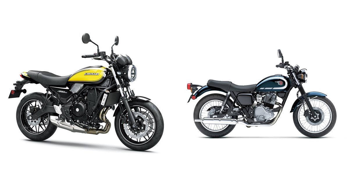 Kawasaki Z650 RS 2025 vs Kawasaki W230 2025