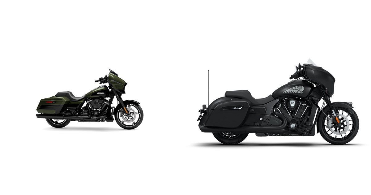 Extraordinary Harley Davidson Street Glide Vs Indian Chieftain Picturesnull