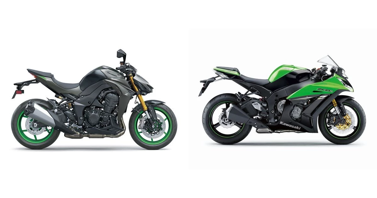 Kawasaki Z1100 SE 2026 vs Kawasaki Ninja ZX-10R 2014
