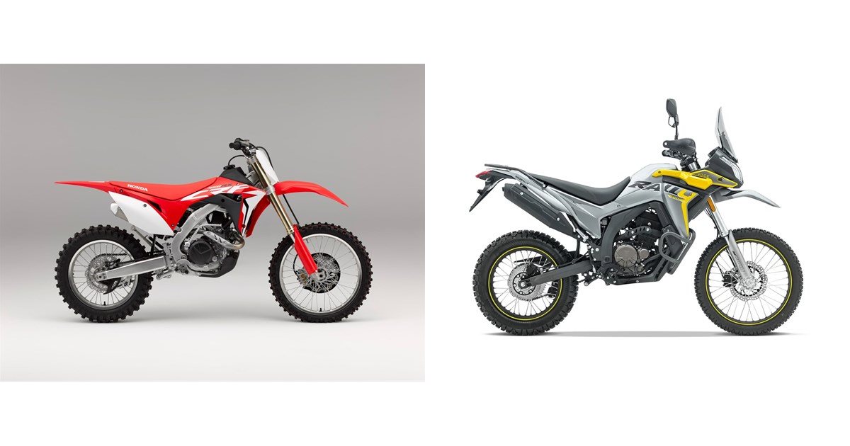 Honda Rx1 Honda CRF 450 RX 2020 vs Voge 300 Rally 2025