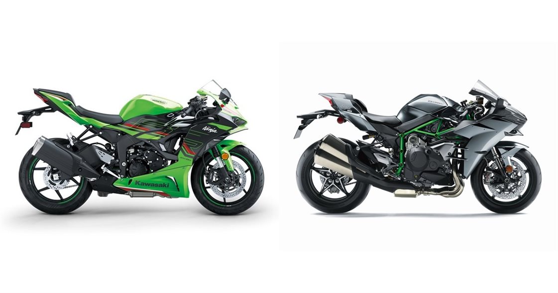 Kawasaki Ninja ZX-6R 2024 vs Kawasaki Ninja H2 Carbon 2019