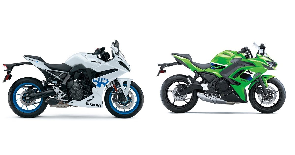 Suzuki GSX-8R 2026 vs Kawasaki Ninja 650 2026