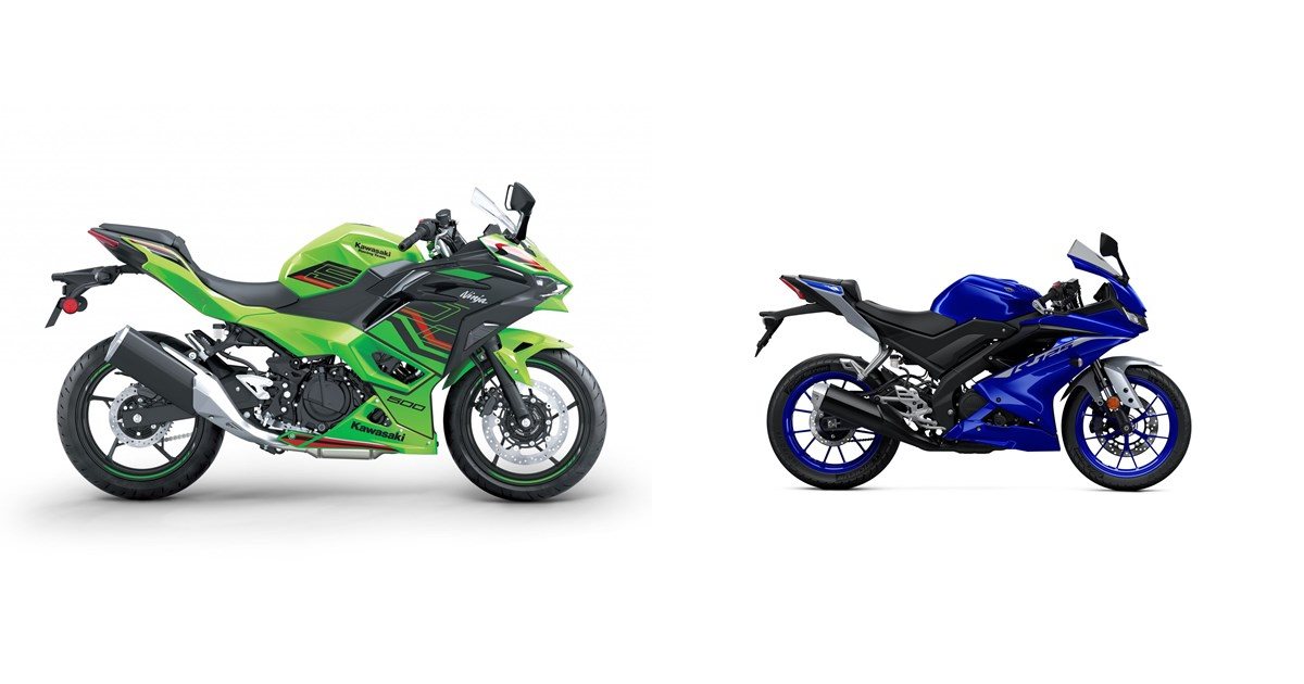 Kawasaki Ninja 500 SE 2024 vs Yamaha YZF-R125 2021
