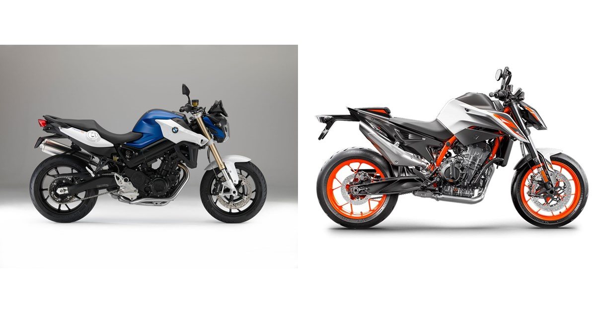 bmw f900r vs ktm 890 duke
