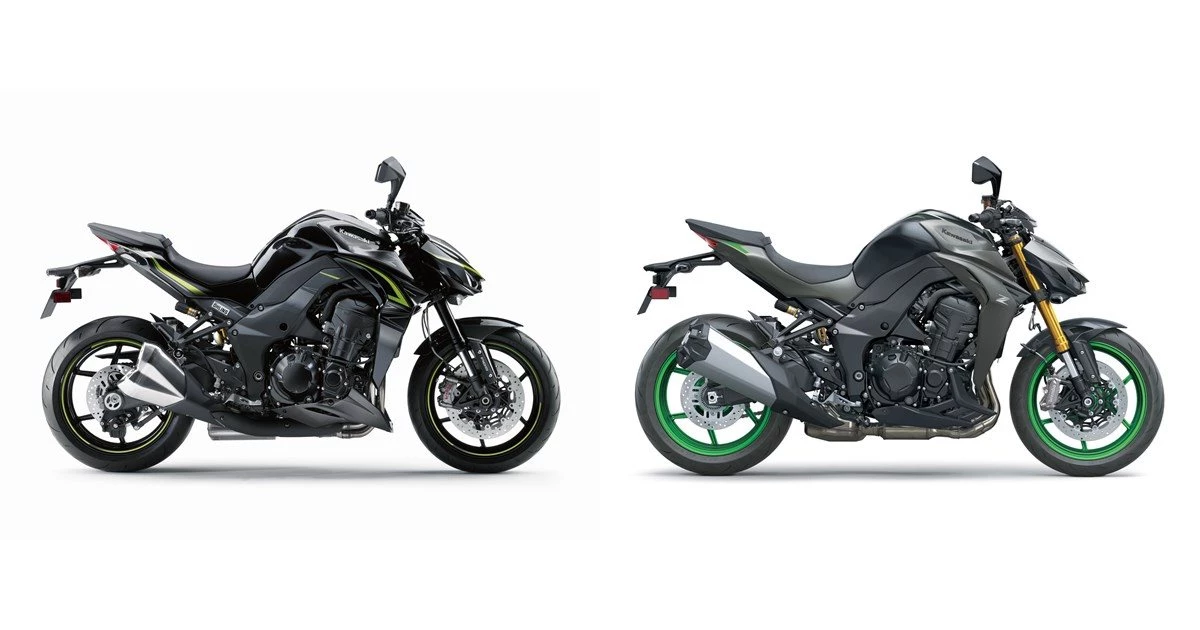 Kawasaki Z1000 R 2017 vs Kawasaki Z1100 SE 2026
