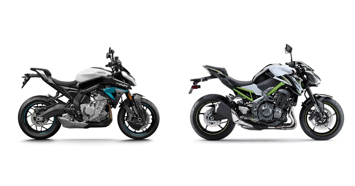 CFMOTO 675NK 2025 vs Kawasaki Z900 70kW 2019