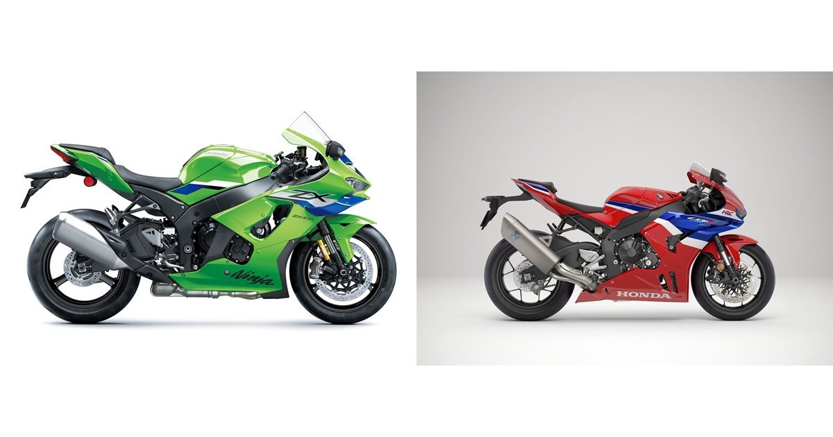 Kawasaki Ninja ZX-10R 2026 vs Honda CBR1000RR-R Fireblade 2024