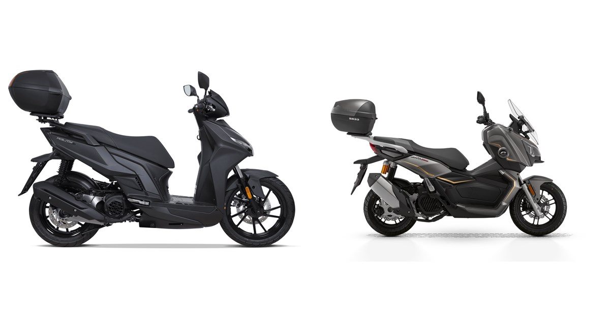 Motorrad Vergleich Kymco Agility S 125i CBS 2026 vs. QJ Motor ATR 125 X ...