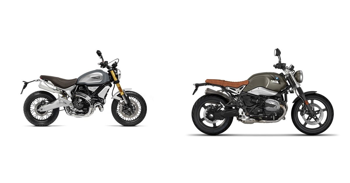 Ducati Scrambler 1100 Special 2018 vs BMW R nineT Scrambler 2023