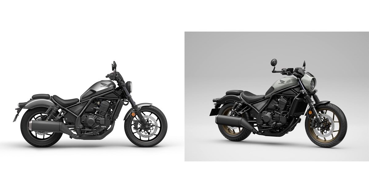 Pufo Rabel Motorrad Vergleich Honda CMX1100 Rebel DCT 2024 vs. Honda CMX1100 Rebel ...