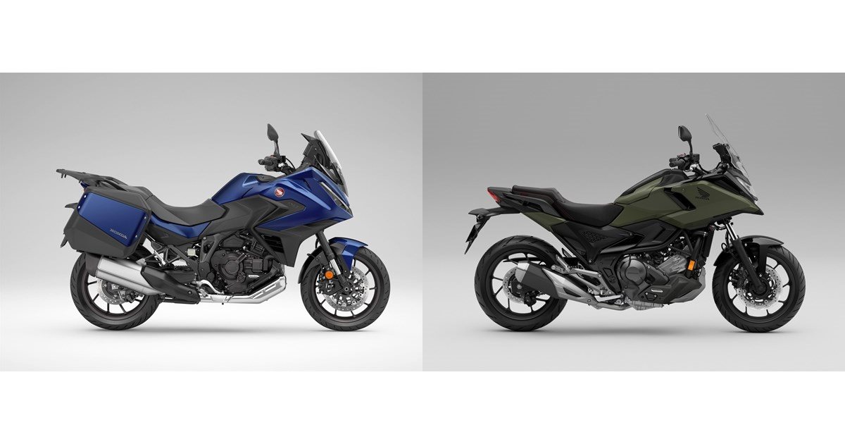 Motorrad Vergleich Honda NT1100 DCT 2025 vs. Honda NC750X DCT 2026
