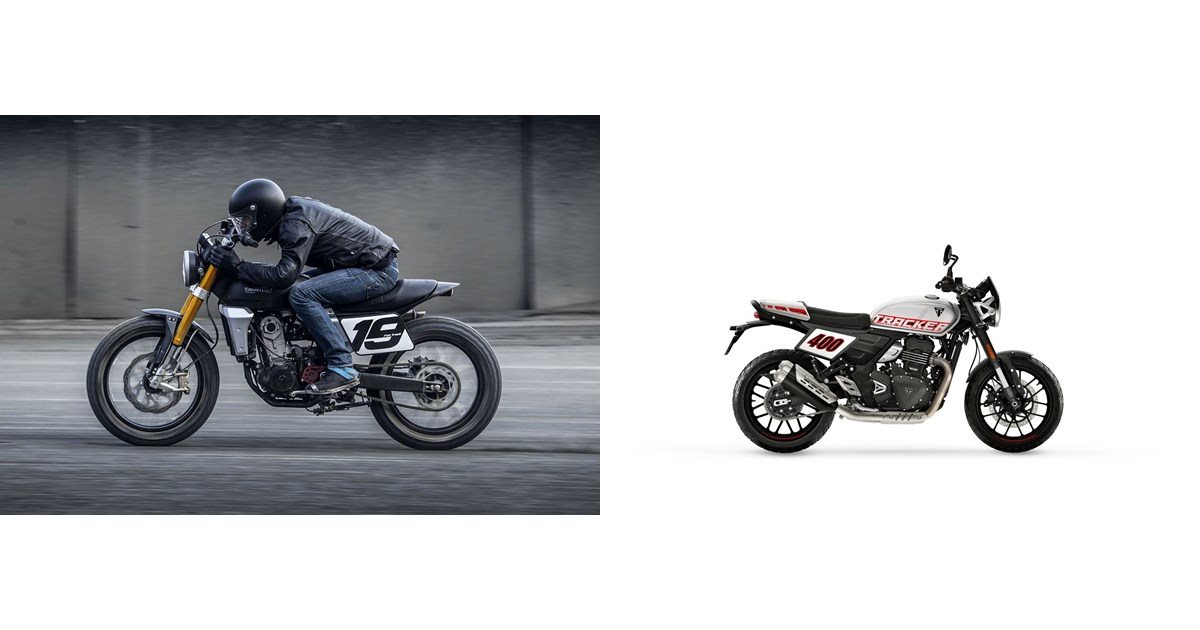 Comparaison des motos Fantic Caballero Flat Track 500 2020 VS. Triumph ...