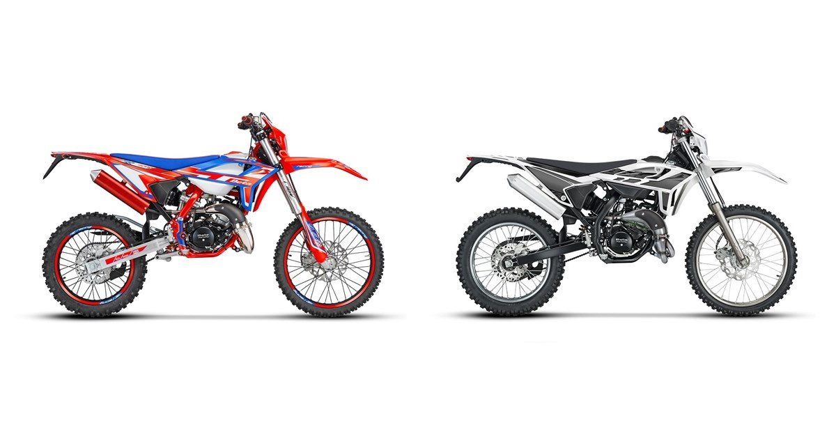 Motorrad Vergleich Beta RR 50 Race 2025 vs. Beta RR 50 2026