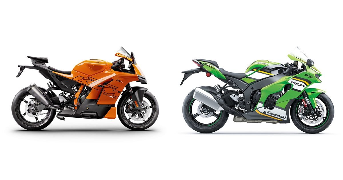 が KTM 990 RC R 2026 vs Kawasaki Ninja ZX-10R 2025