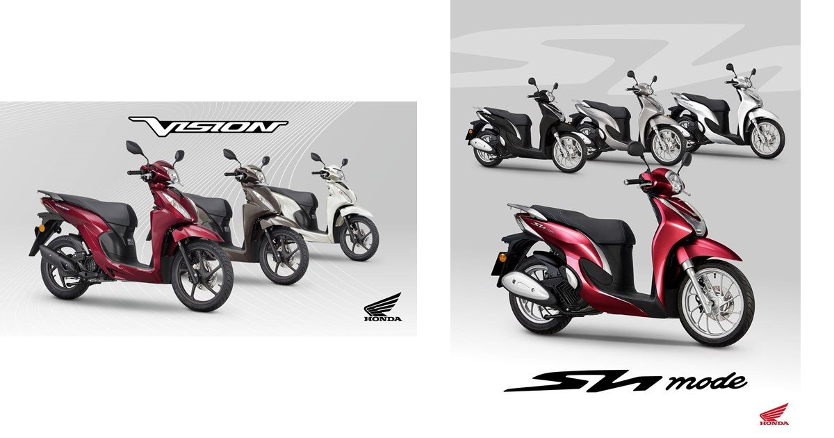 Honda Vision 110 2026 vs Honda SH Mode 125 2025