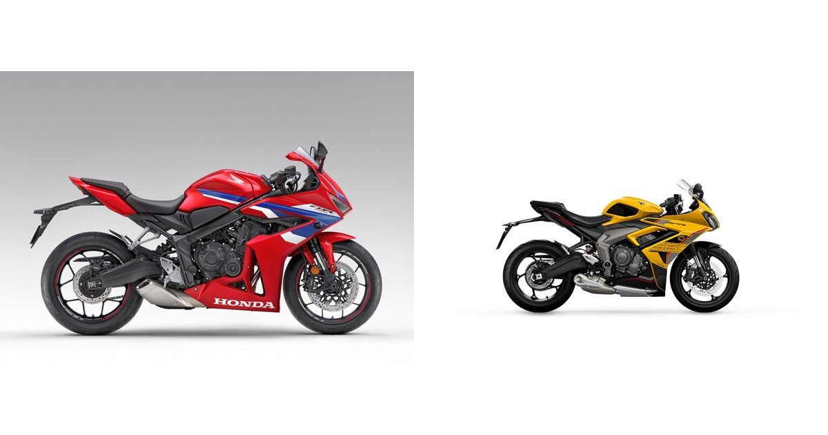Honda CBR650R 2024 vs Triumph Daytona 660 2026