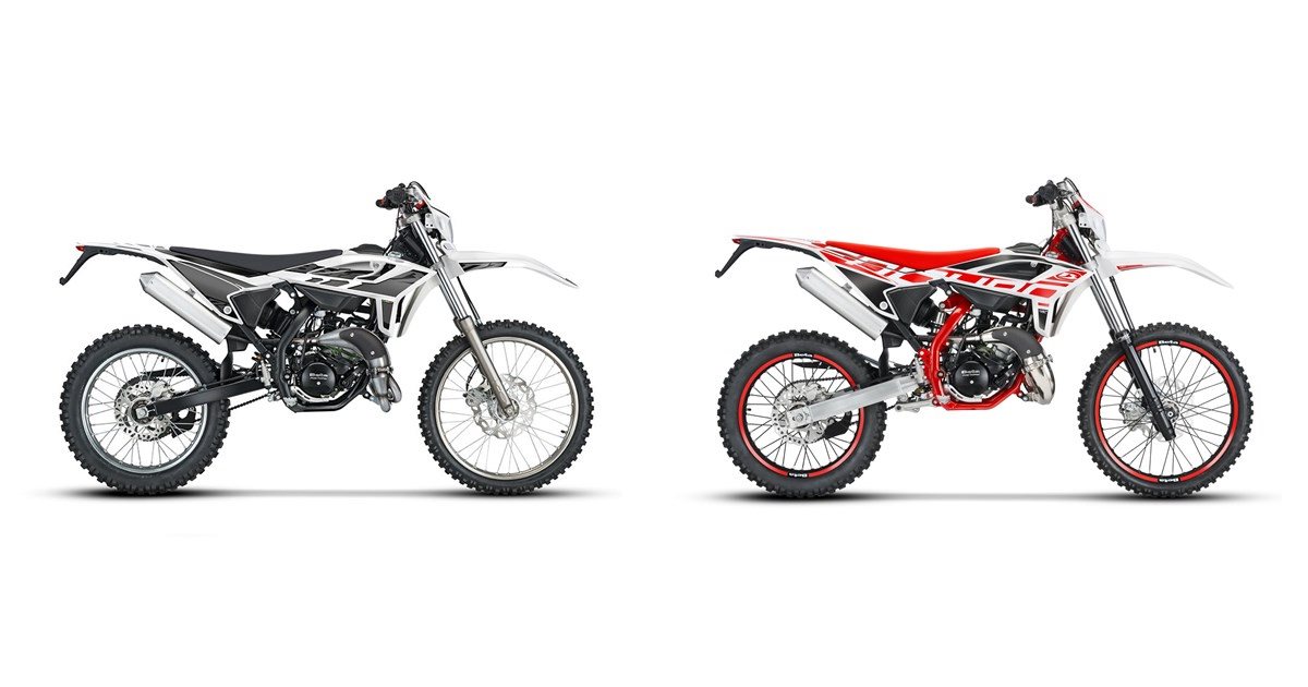 Motorrad Vergleich Beta RR 50 2026 vs. Beta RR 50 Enduro Sport 2021