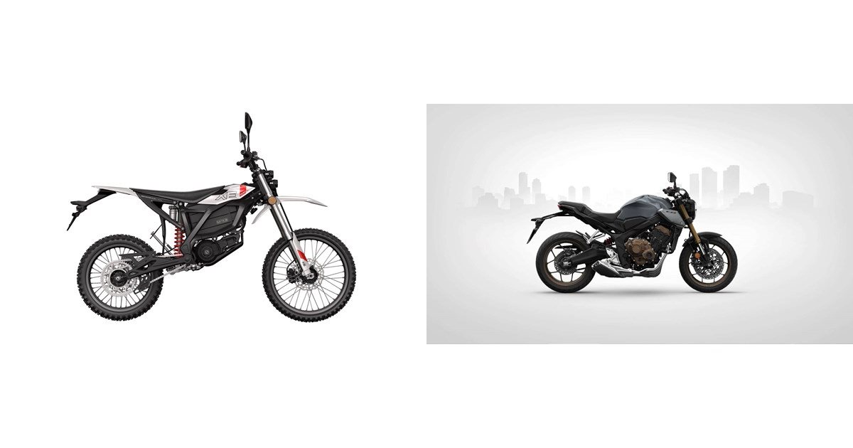 Motorrad Vergleich Zero XE 2025 vs. Honda CB650R 2023