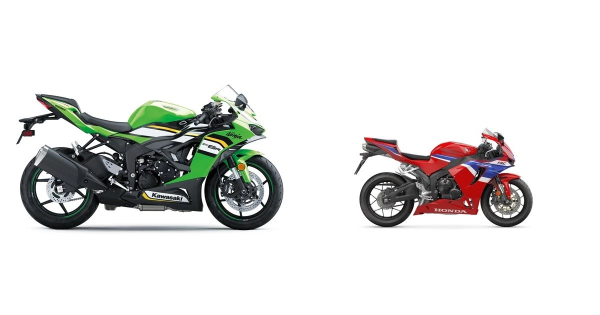 CBR 600RR 純正　2025 Motorrad Vergleich Kawasaki Ninja ZX-6R 2025 vs. Honda CBR600RR 2026