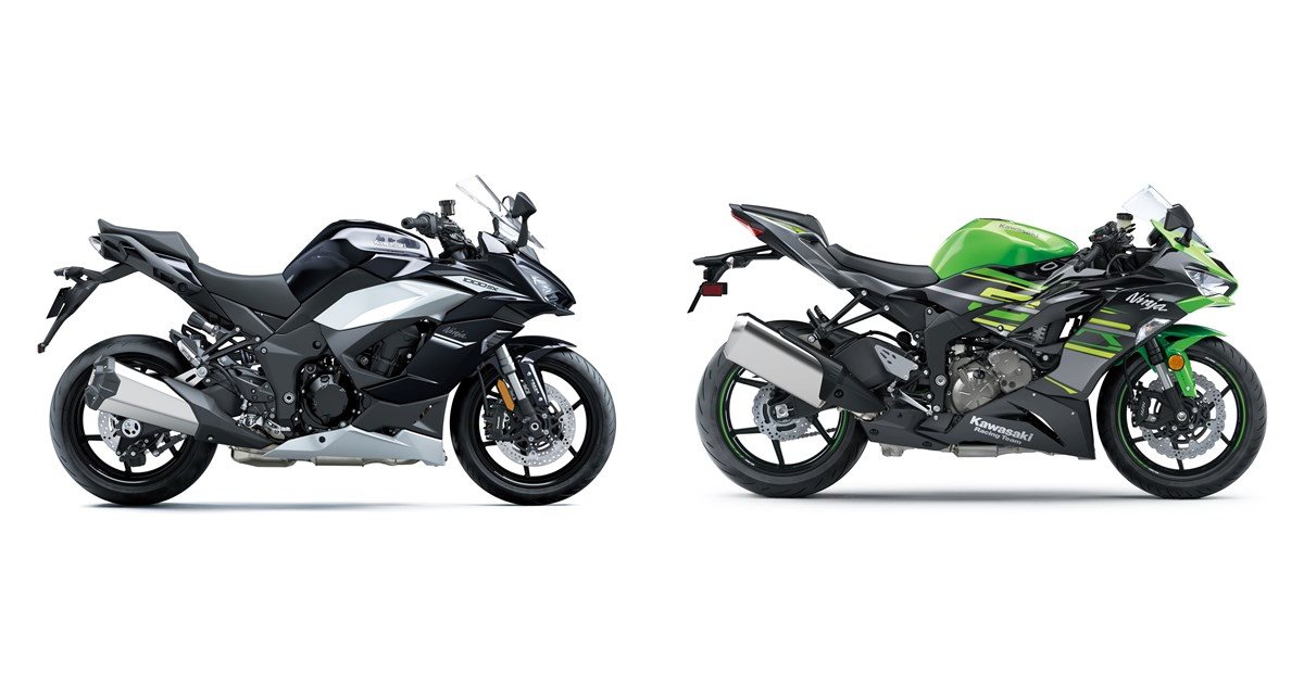 Kawasaki Ninja 1000SX 2022 vs Kawasaki Ninja ZX-6R 2019
