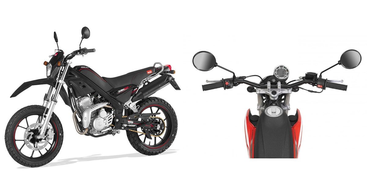 Motorrad Vergleich Rieju Tango 125 2016 vs. Rieju Tango 125 2020