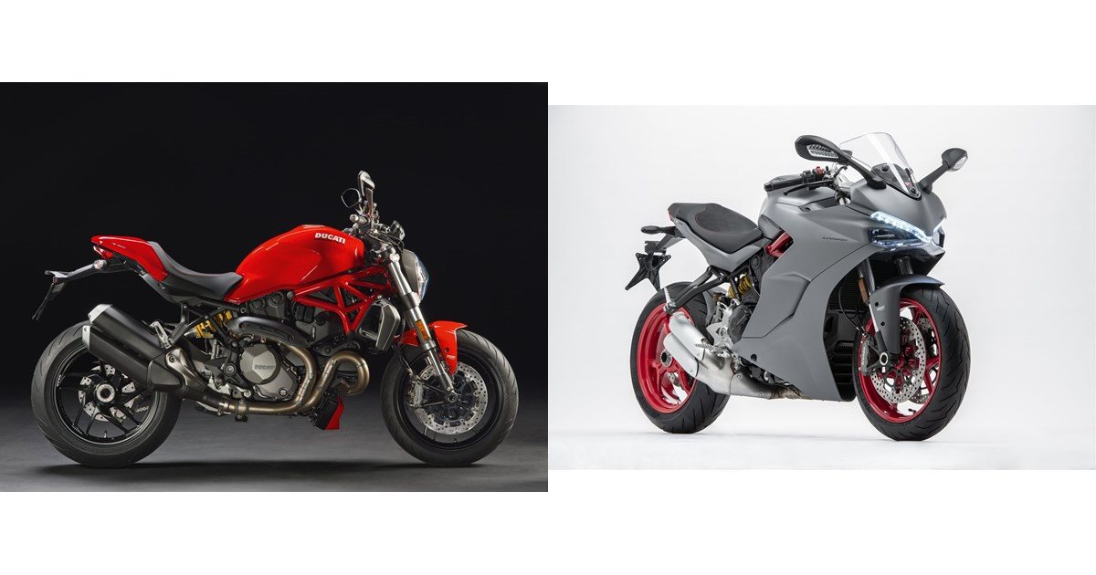 Ducati supersport deals ducati monster 797